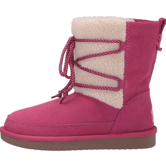 💗UGG Koolaburra by UGG Unisex-Child Michon Short Fashion Boot Size Big 5 - Picture 4 of 13
